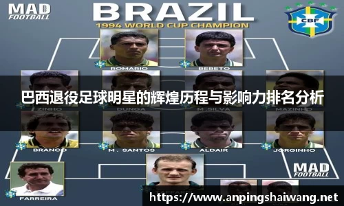 巴西退役足球明星的辉煌历程与影响力排名分析